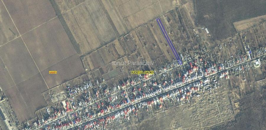 Cota 1/4 casa si teren Ivesti, jud. Galati - ID R2070469