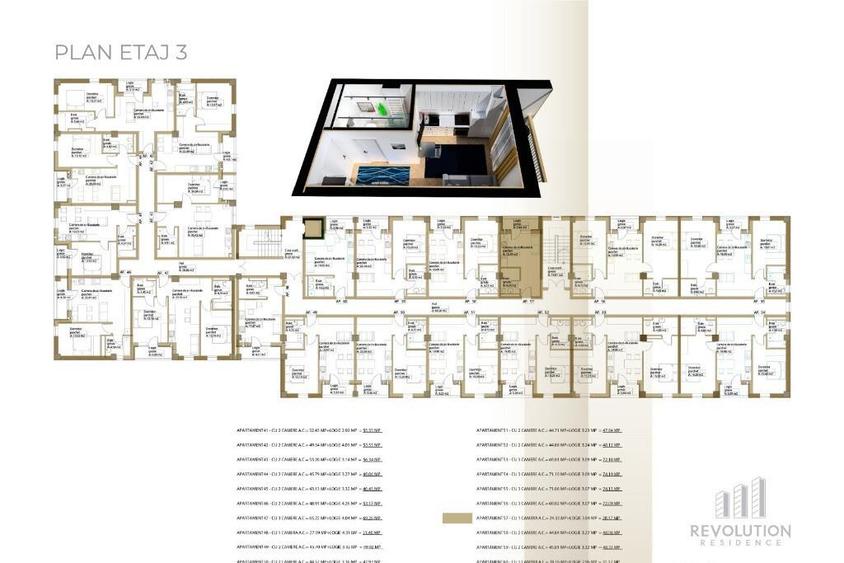 NEW! Apartamente 2 camere - Republicii 115, Baia Mare - 7