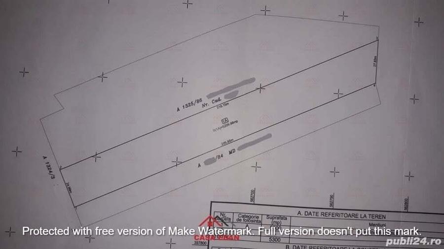 Teren intravilan in Urleta 5300mp--45.050e - 8