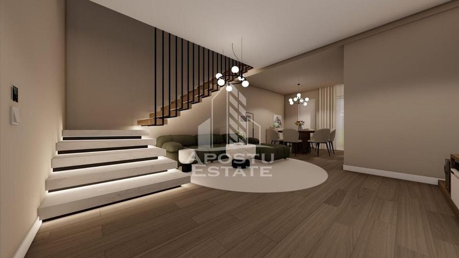 Duplex deosebit cu 4 camere si 2 bai, P + 1, predare la cheie, in Sag - 30
