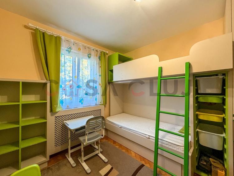Apartament cu 3 camere semidecomandat, mobilat în Gheorgheni