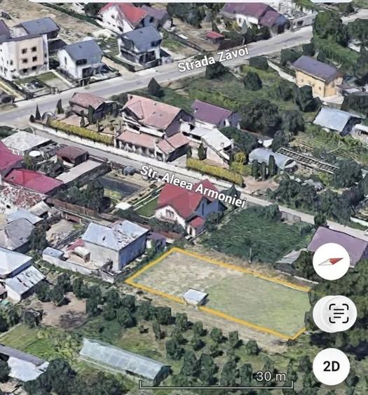 Teren de 648 mp, în Golești (Ștefănești)
