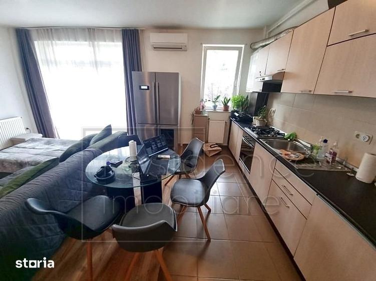 Apartament cu 2 camere semidecomandat, mobilat în Gruia