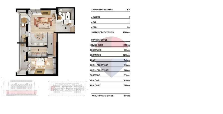 APARTAMENTE DE VANZARE – SPLAIUL UNIRII 550 | NEW WORLD RESIDENCE - 19