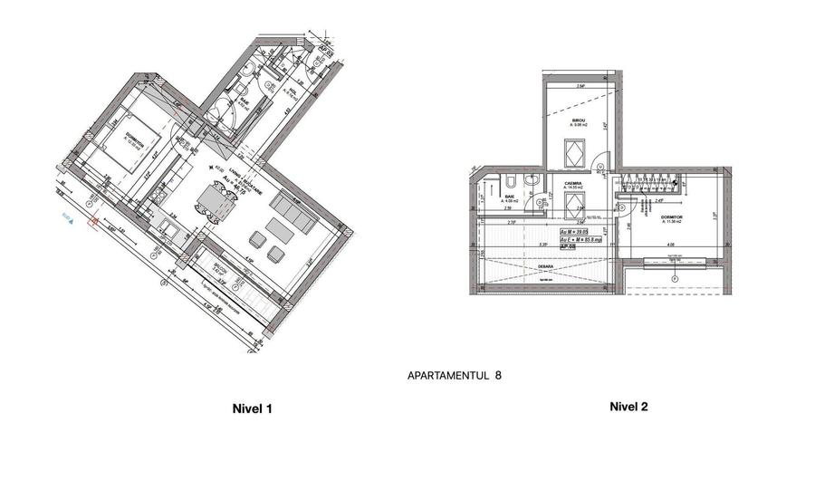 Apartament cu 4 camere în Cristian