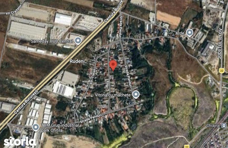 Teren de inchiriat in Rudeni, pentru sere, parc auto, apicultura, etc. - 3