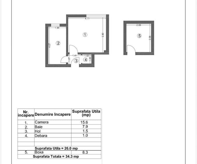 Garsoniera Piata Ovidiu Ultracentral - 6