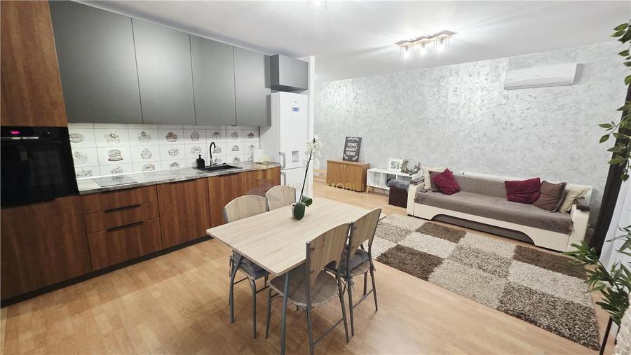Apartament cu 3 camere semidecomandat, mobilat în Mărăști