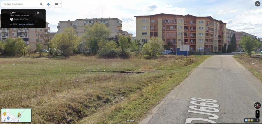Teren de 1000 mp, în Central