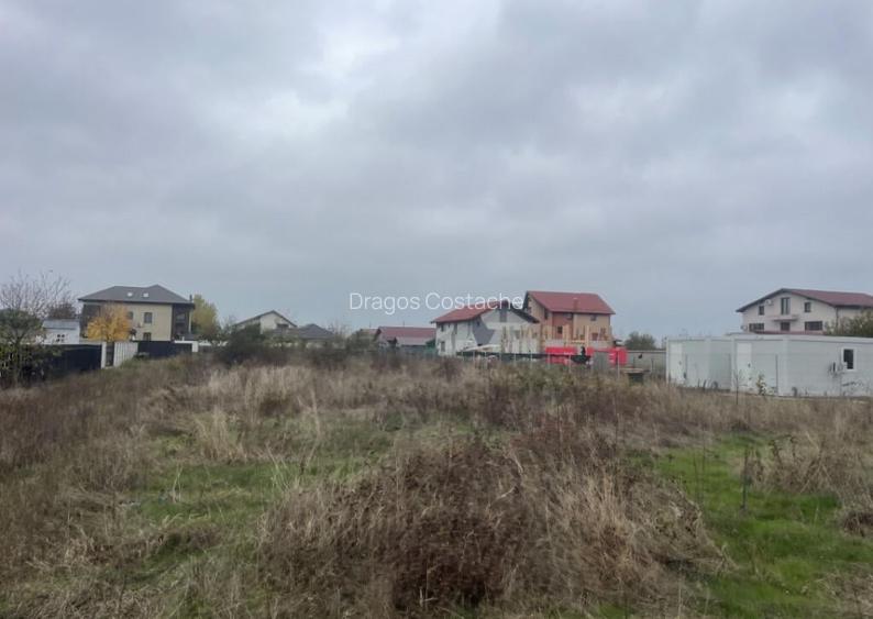Domne?ti, teren intravilan, 775mp, deschidere 38ml, zona de