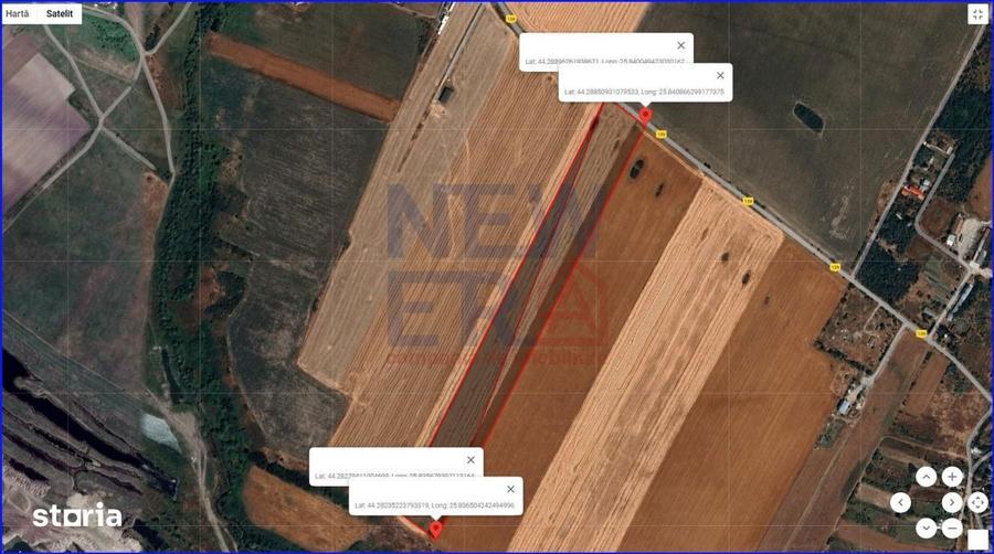 De vanzare teren agricol Giurgiu - 2