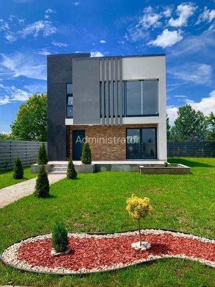 Vila LUX Parter+Etaj(stil mediteranean) in Stupini zona Plugarilor