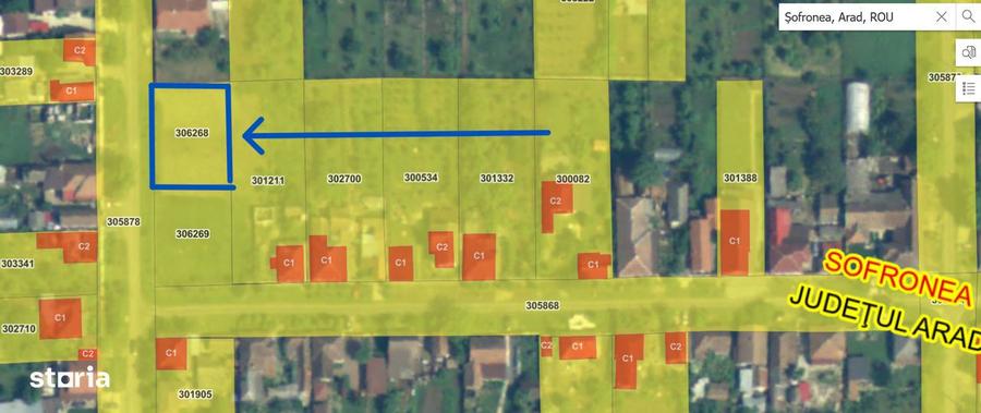 Teren intravilan 759 mp ?ofronea fs.31ml,posibil parcelare 2 loturi - 8