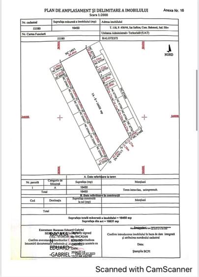 Teren intravilan - 16.450 mp, Corbeanca - Balotesti, deschidere la lac - 11