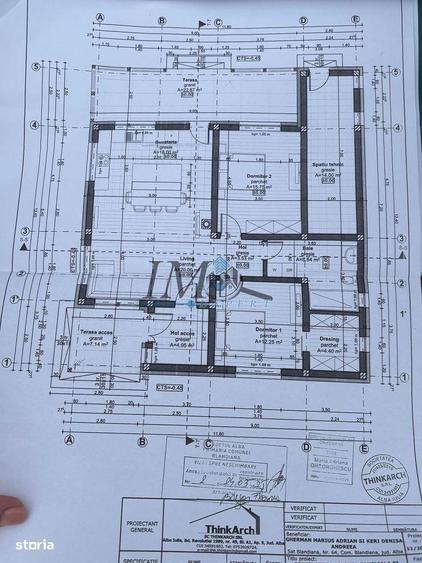 Teren cu funda?ie si proiect autorizat de vanzare in Blandiana - 1