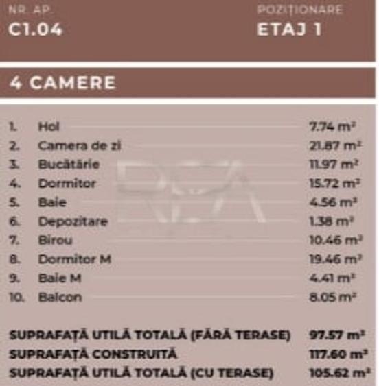 Apartament 4 camere, Ferdinand - 2