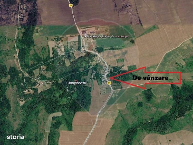 Teren intravilan cu constructie veche in Calapodesti Valu Morii Bacau - 3