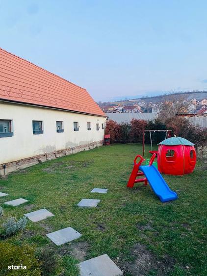 Casa moderna + hala | 180 mp + 138 mp | teren 701 mp | ?ura Mare,Sibiu - 1