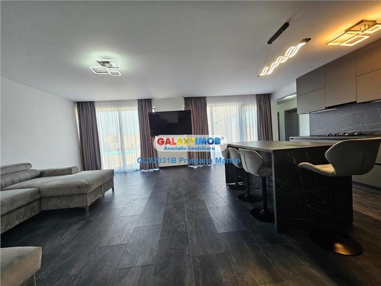 Vanzare casa de Lux cu piscina in aer liber situata in comuna Clinceni - 35