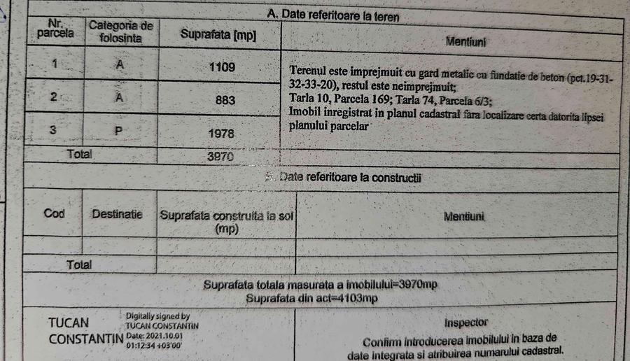 Vand teren langa padure - 1