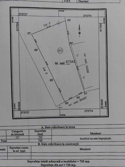 Teren intravilan Cheriu - 1