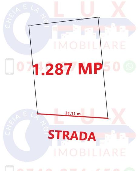 ID 7767 Lot teren in Zona Baltag
