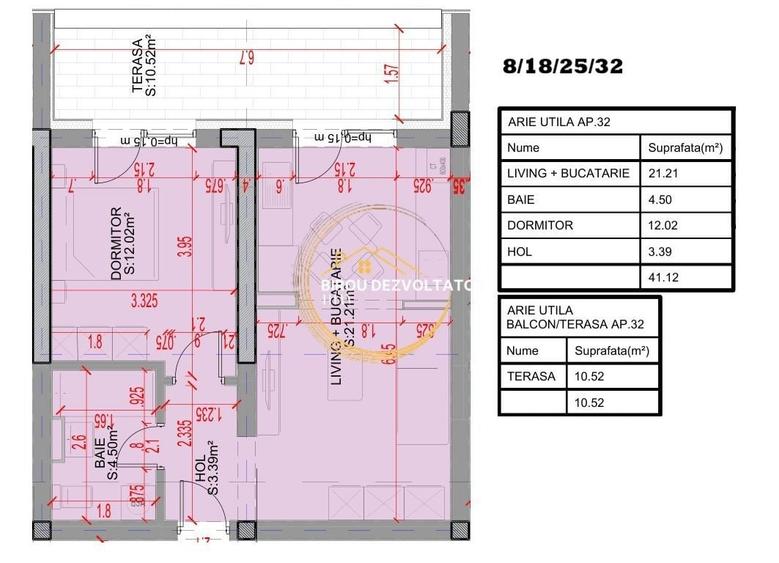 Apartament cu 2 camere decomandat în Theodor Pallady