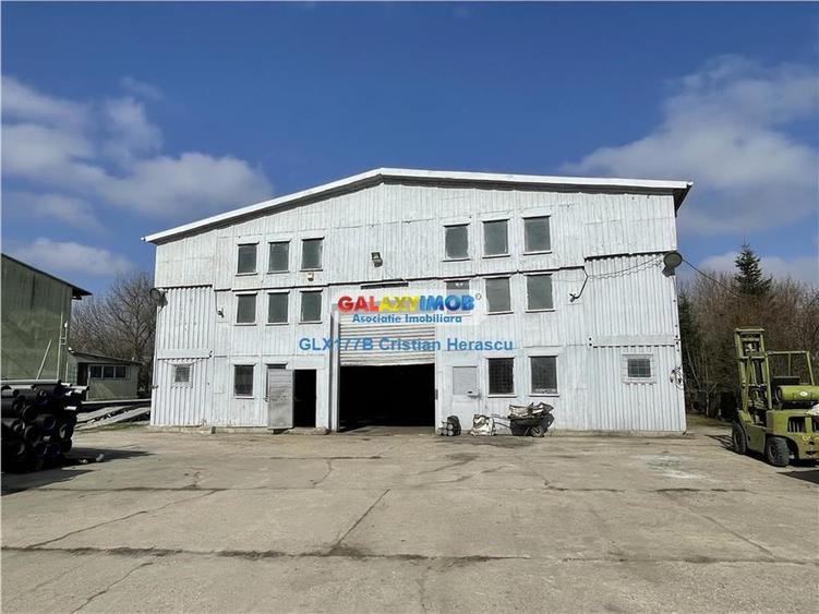Hala 400 mp Pod Rulant 2T Birouri 100 mp Platforma Betonata 2500 mp - 1