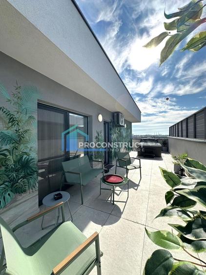 Penthouse MOBILAT SI UTILAT|Terasa 37 mp|Loc de parcare|185,000EUR| - 9