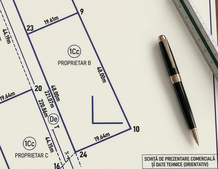 💎 Teren Premium 941 mp | Front Unic 48m | Granița Chitila-Mogoșoaia - 5