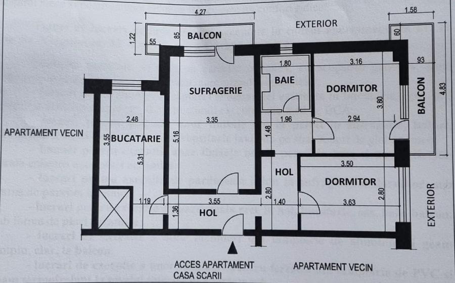 APARTAMENT 3 CAMERE RENOVAT, PARCUL MORARILOR, FACILITĂȚI MULTIPLE - 12