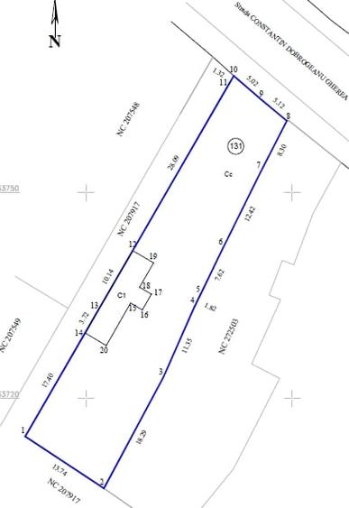 Teren 717mp Nord Baneasa Dobrogeanu Gherea Sisesti Ionescu de la Brad - 3