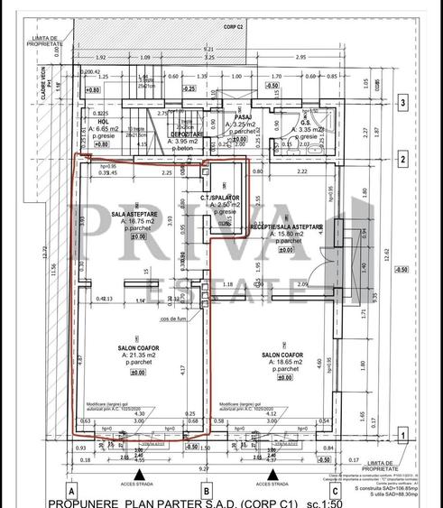 Spatiu comercial nou, 90 mp, parter,Calea Martirilor - 9
