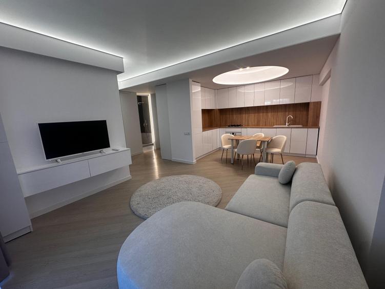 Apartament cu 3 camere decomandat, mobilat în Pipera — fotografia 3