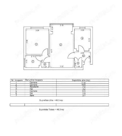 Tomis I - Apartament 2 camere - 1