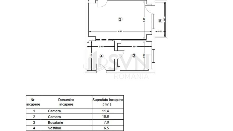REA1027585 Stefan cel Mare - 2 camere - vedere spate - bloc 1981 - 2