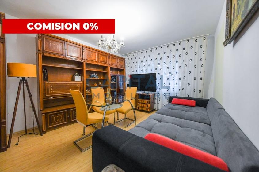 COMISION 0! Apartament 2 camere Decomandate | 52 MP | Manastur | Etaj 1 | - 1