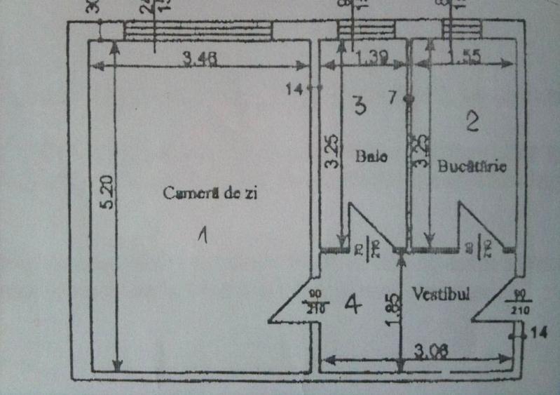 garsoniera | bloc reabilitat | 600 m Metrou Constantin Brancusi - 8
