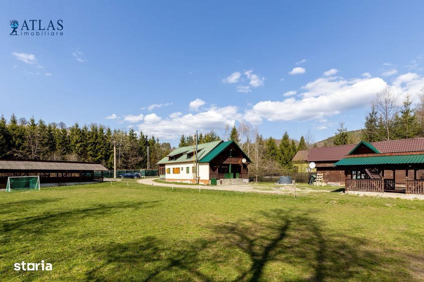 Vile turistice, locatie montana, la marginea paraului, 2600 mp teren - 3