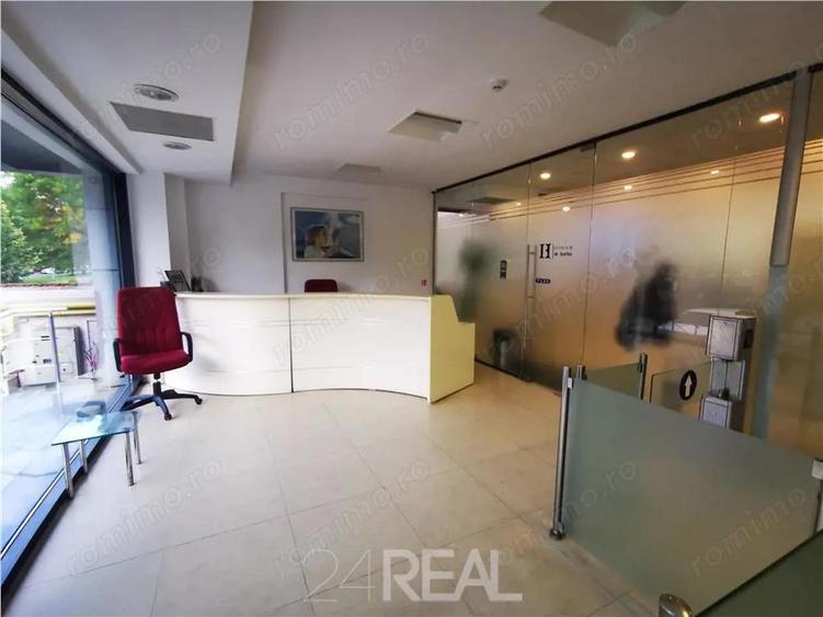 Spatii birouri - Piata Domenii - Stradal - 380 mp - compartimentat - 2