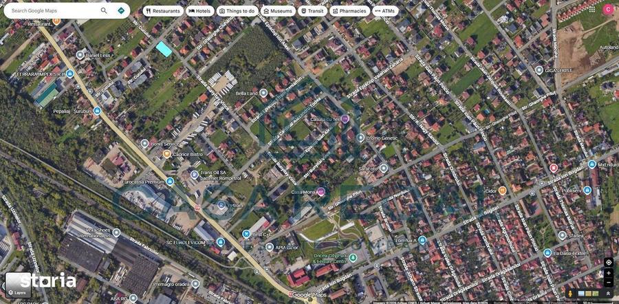 Teren 700 mp, platu Oncea, dublu front stradal - 5