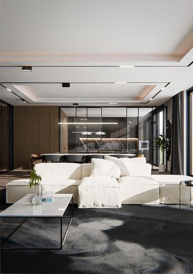 Pipera - Iancu Nicolae - Rezidential-  Vila moderna - teren 709 mp - garaj - LUX - 3