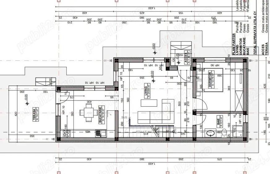 Casa P+1+M 110 mp utili + curte 550 mp BRANESTI - 1