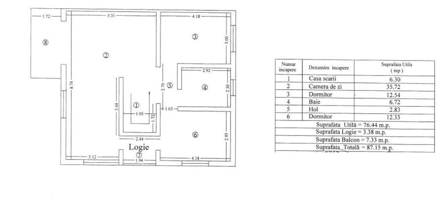 Casa de vanzare D+P+1+M, 6 camere, 3 băi, 225 mp utili, teren 470 mp, Bucium - 17