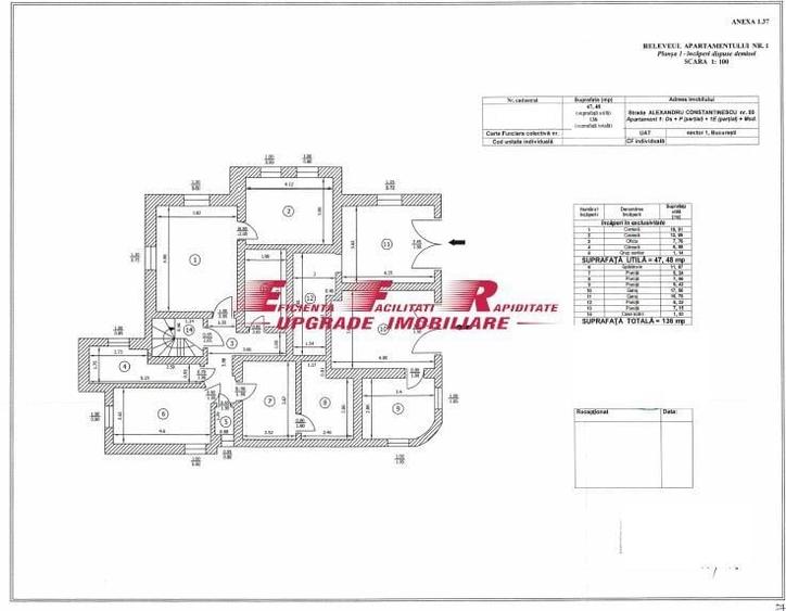 Kiseleff Arcul de triumf Vanzare vila 12 camere EFR UPGRADE - 18