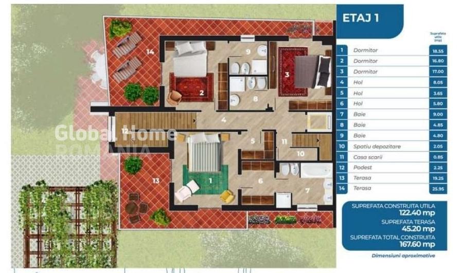 Vila Unica | Vedere catre Marea Neagra-Santa Maria Bay | Constanta | P+1+M - 17