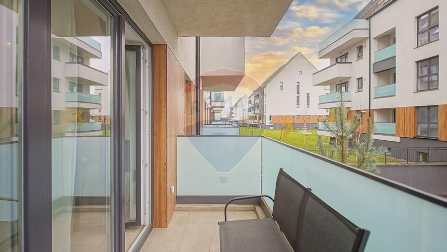 Apartament cu 2 camere de vânzare, parcare subterană și supraterană - 14