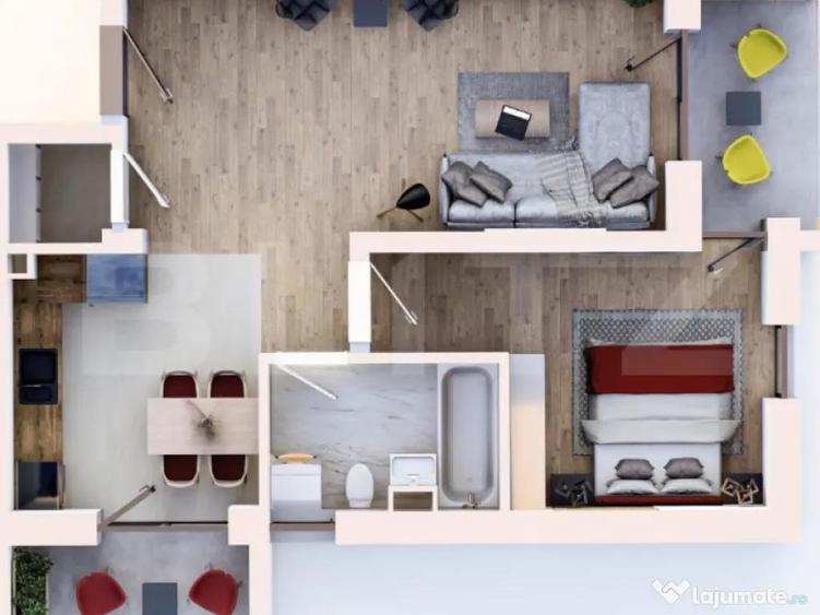 Apartament 2 camere, 52.50 mp, zona Unirii Green Properties - 1