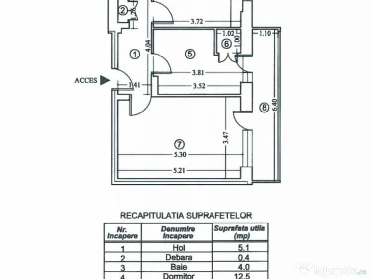Blv BUCURESTI - decomandat |57 mp utili | Vedere bulevard - 9