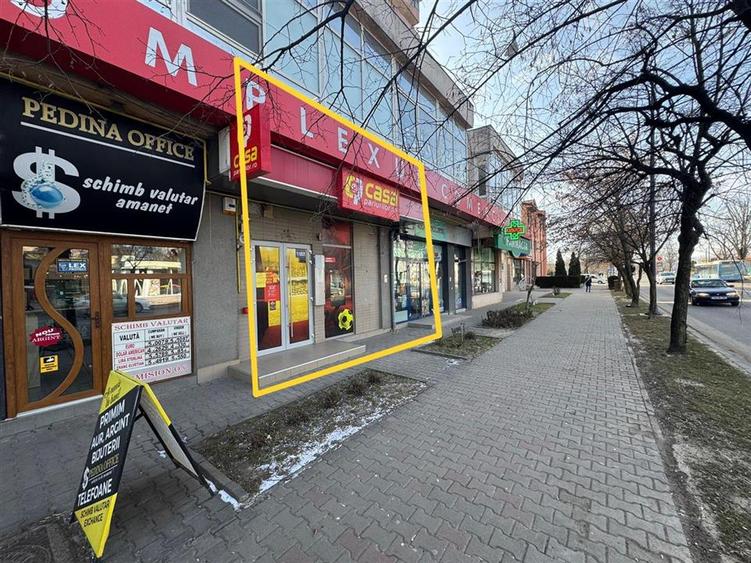 Sp comercial stradal- B.dul Bucuresti, 80 mp, renovat, comision 0% - 1
